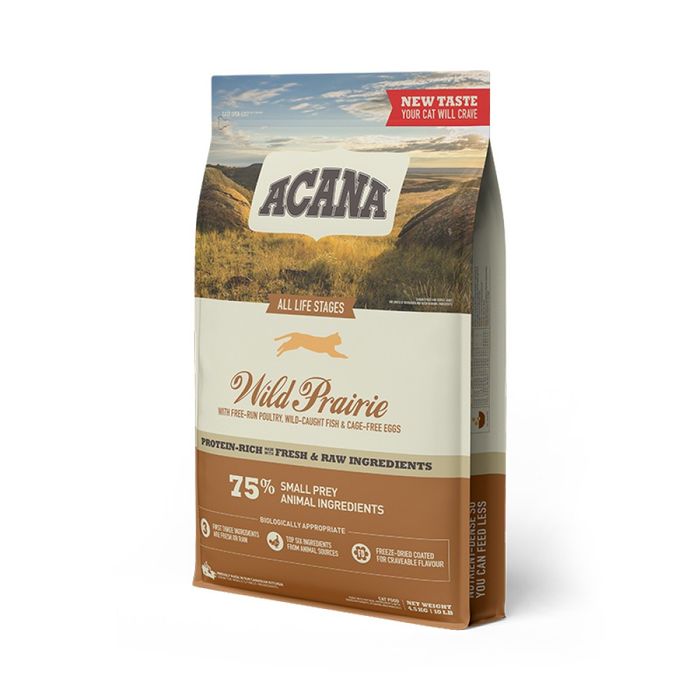 Сухий корм для котів Acana Wild Prairie 4.5 кг - асорті - masterzoo.ua