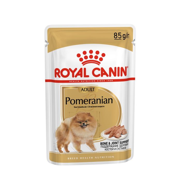Вологий корм для собак Royal Canin Pomeranian Loaf pouch 85 г - домашня птиця - masterzoo.ua