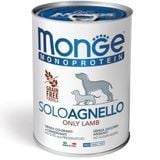 Влажный корм для собак Monge Monoprotein Solo 400 г - ягненок - masterzoo.ua
