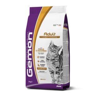 Сухий корм для котів Gemon Adult 2 кг - курка та індичка - masterzoo.ua