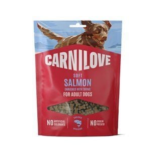 Ласощі для собак Carnilove Soft Snack Adult 200 г - лосось та чебрець - masterzoo.ua
