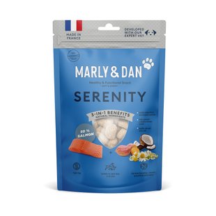 Лакомство для собак Marly and Dan, Serenity 100 г - лосось - masterzoo.ua