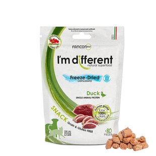 Лакомство для собак и кошек I'm different Freeze-Dried 40 г - утка - masterzoo.ua