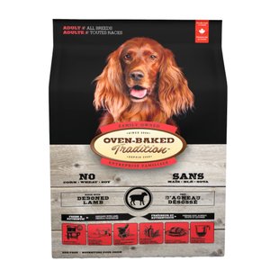 Сухой корм Oven-Baked Tradition Dog Adult 2,27 - ягненок - masterzoo.ua