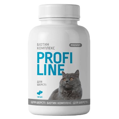 Вітаміни для котів ProVET Profiline Біотин Комплекс 180 таблеток - masterzoo.ua
