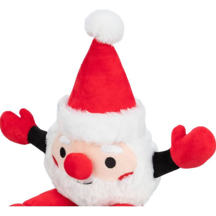Іграшка для собак Trixie Різдвяний Санта Клаус зі звуком 54 см - masterzoo.ua