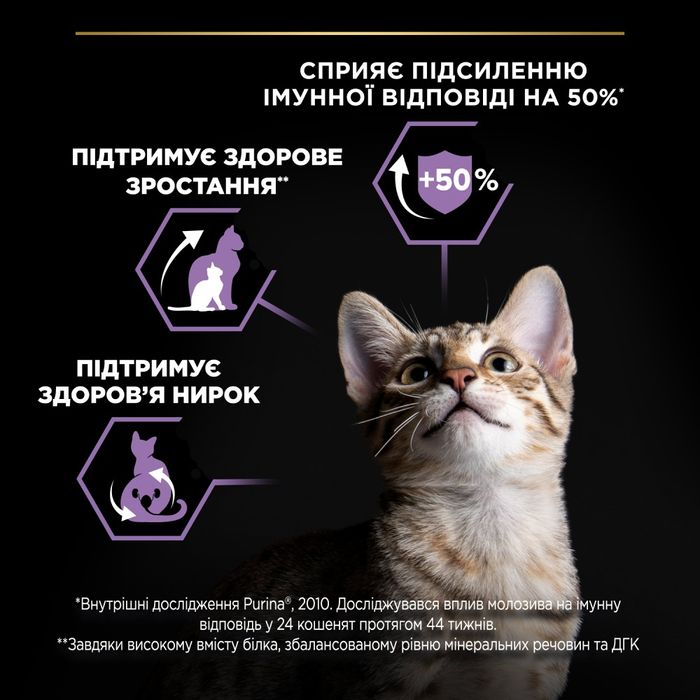 Сухой корм для котят Pro Plan Original Kitten Chicken 10 кг (курица) - masterzoo.ua