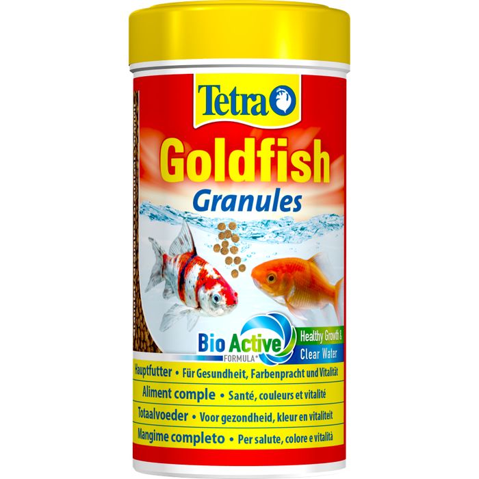 Сухий корм для акваріумних риб Tetra в гранулах «Goldfish Granules» 250 мл (для золотих рибок) - masterzoo.ua