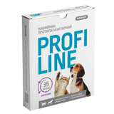 Нашийник для котів та собак ProVET Profiline 35 см - фіолетовий - dgs