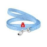Поводок для собак и кошек Collar Waudog Re-cotton XS - голубой - masterzoo.ua