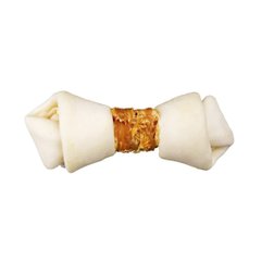 Ласощі для собак Trixie Кістка для чищення зубів Denta Fun 11 см, 70 г / 2 шт. (курка) - masterzoo.ua