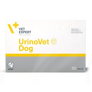 Харчова добавка для собак VetExpert UrinoVet Dog, 30 капсул - masterzoo.ua