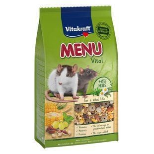 Корм для пацюків Vitakraft Menu Vital 1 кг - асорті - masterzoo.ua