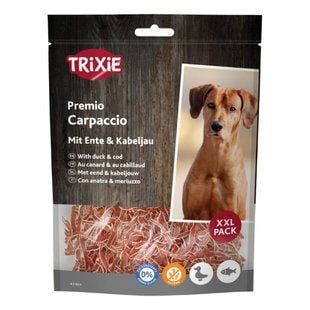 Ласощі для собак Trixie Premio Carpaccio 80 г - качка та риба - masterzoo.ua