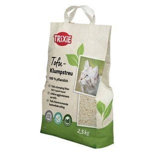 Наполнитель для кошачьего туалета Trixie Тофу 2,5 кг - masterzoo.ua