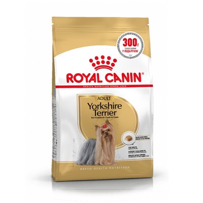 Сухой корм для собак Royal Canin Yorkshire Terrier Adult 1,2 кг + 300 г - домашняя птица - masterzoo.ua