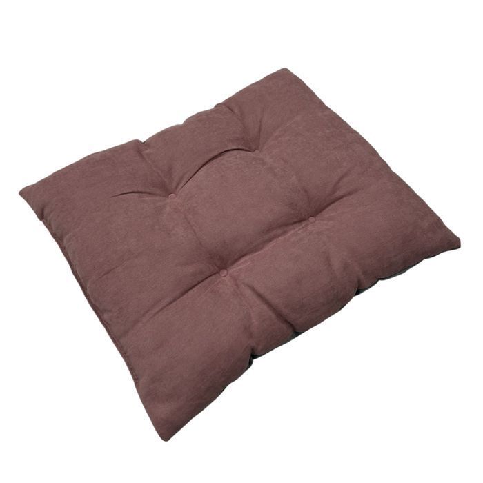 Лежак для собак Pet Fun Velour 60x50x18 см - розовый - masterzoo.ua