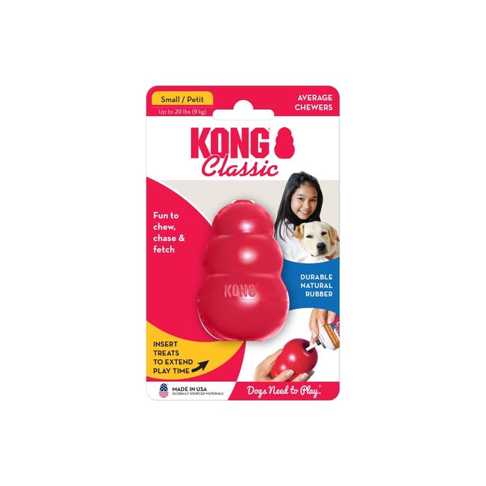 Іграшка для собак груша-годівниця Kong Classic 7,62 см S - masterzoo.ua