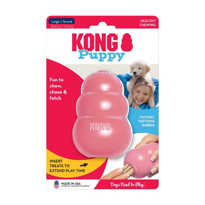 Игрушка для щенков Kong Puppy груша-кормушка 10,2 см L - masterzoo.ua