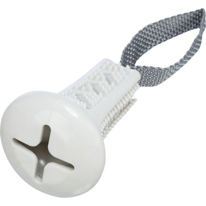 Іграшка для ласощів Trixie Дзвіночок з мотузкою 11 × 22 см (кольори в асортименті) - masterzoo.ua