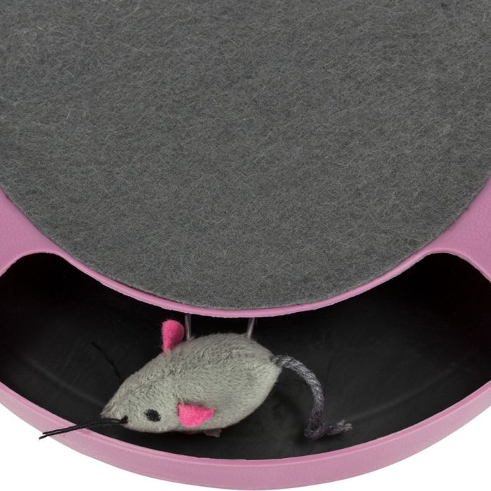 Игрушка для кошек Trixie Трек игровой «Catch The Mouse» d=25 см, h=6 см (цвета в ассортименте) - masterzoo.ua