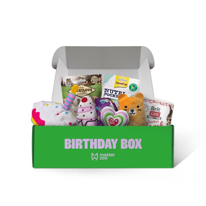 Набір Birthday Box для котів - masterzoo.ua