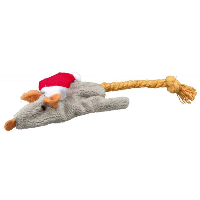 Рождественская игрушка Мышка, белка, 14-17 см, 1шт (в ассортименте) - masterzoo.ua