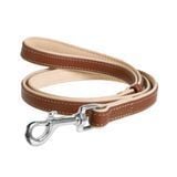 Collar Soft кожаный поводок для собак - коричневый - masterzoo.ua