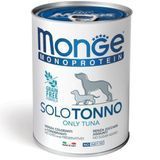 Влажный корм для собак Monge Monoprotein Solo 400 г - тунец - masterzoo.ua
