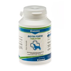 Вітаміни для собак Canina «Biotin Forte» 30 таблеток, 100 г (для шкіри та шерсті) - masterzoo.ua