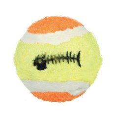 Іграшка для котів Trixie М'яч з брязкальцем d=4 см, набір 6 шт. (м'ячі в асортименті) - masterzoo.ua