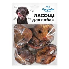 Ласощі для собак Природа П'ятаки свинячі 100 г - masterzoo.ua