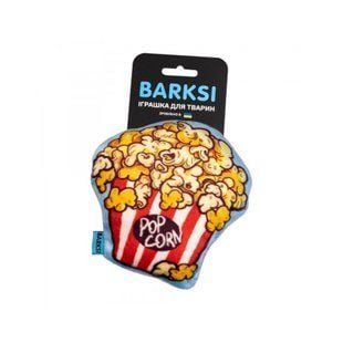 Игрушка для собак Barksi Попкорн с пищалкой 15х14 см - разноцветный - masterzoo.ua