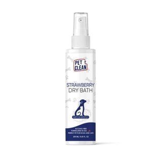 Pet Clean Dry Bath сухий шампунь для собак 250 мл - полуниця - masterzoo.ua