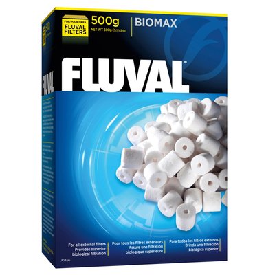 Наповнювач для фільтра Fluval «BioMax» керамічні кільця 500 г - masterzoo.ua