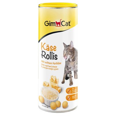 Лакомство для кошек GimCat Kase-Rollis 425 г (сыр) - masterzoo.ua