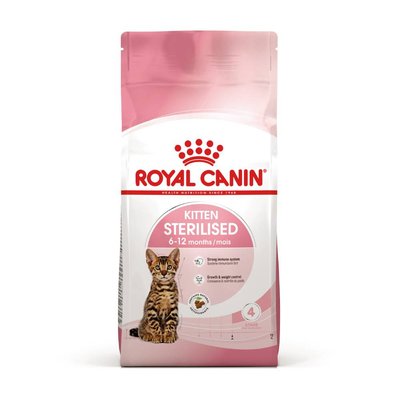 Сухой корм для стерилизованных котят Royal Canin Kitten Sterilised 400 г (домашняя птица) - masterzoo.ua