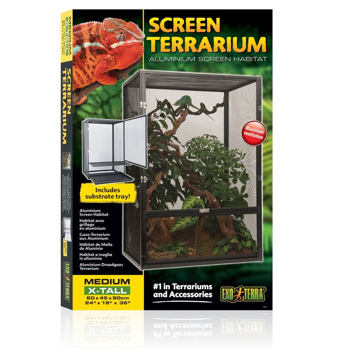 Террариум Exo Terra сетчатый «Screen Terrarium» 60 x 45 x 90 см - masterzoo.ua