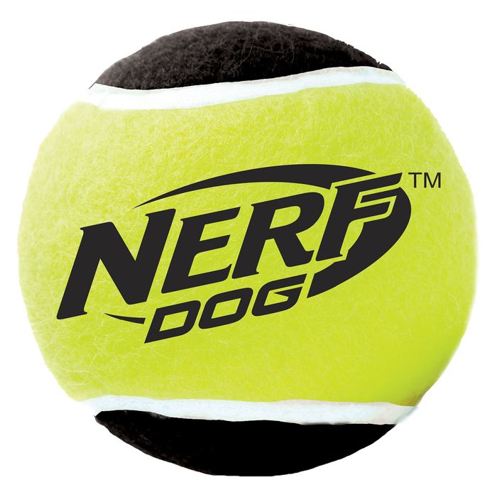 Іграшка для собак Nerf М'яч плаваючий d=10 см, 4 шт. (гума) - masterzoo.ua