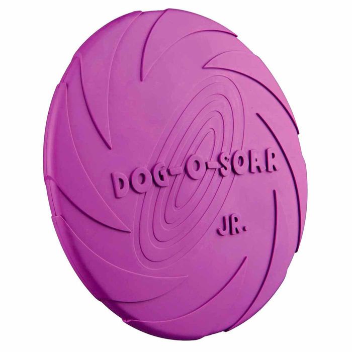Іграшка для собак Trixie Літаюча тарілка d=22 см (гума, кольори в асортименті) - masterzoo.ua