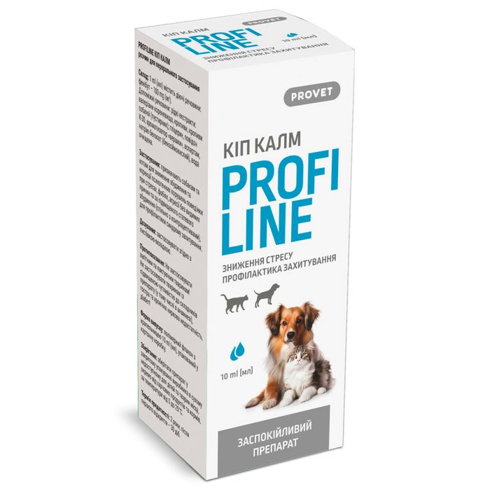 Краплі для котів та собак PROVET PROFILINE Кіп Калм 10 мл - masterzoo.ua