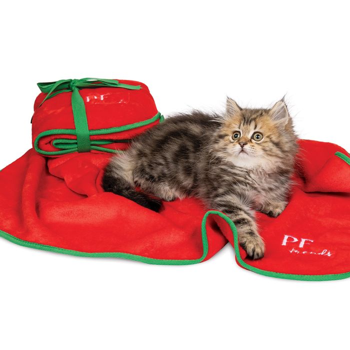Плед Pet Fashion «Christmas Bliss» 77 см / 60 см (червоний) - masterzoo.ua