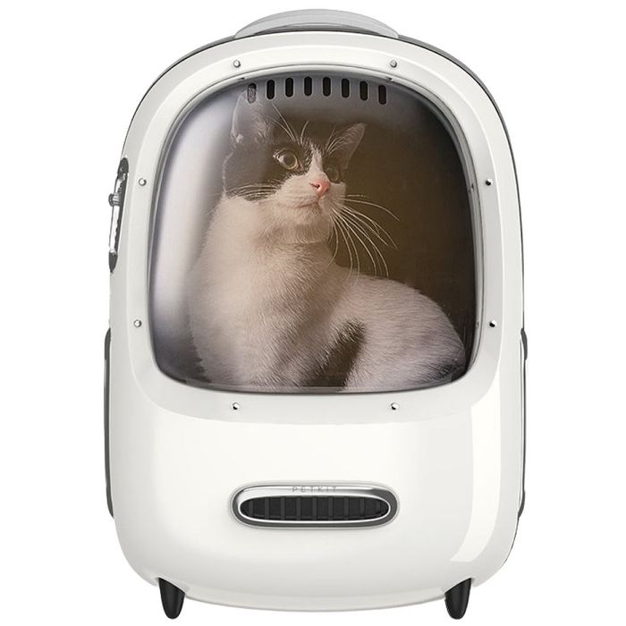 Рюкзак-переноска для котів Petkit Breezy 2 Smart Cat Carrier White - masterzoo.ua