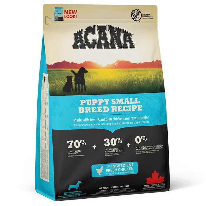 Сухий корм для цуценят та молодих собак дрібних порід Acana Puppy Small Breed 2 кг - masterzoo.ua
