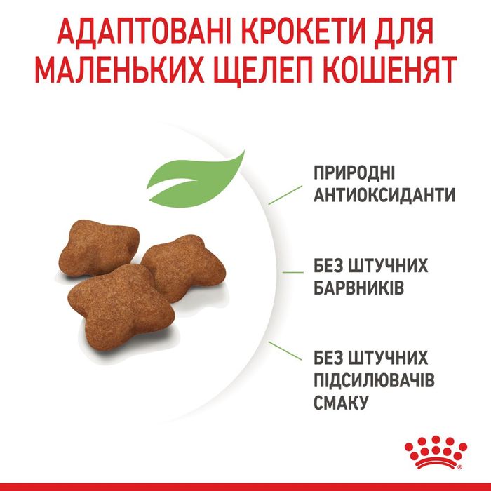 Сухий корм для стерилізованих кошенят Royal Canin Kitten Sterilised 400 г (домашня птиця) - masterzoo.ua