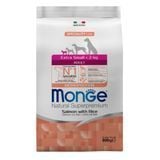 Cухий корм для собак Monge Monoprotein Extra Small Adult 800 г - лосось та рис - masterzoo.ua
