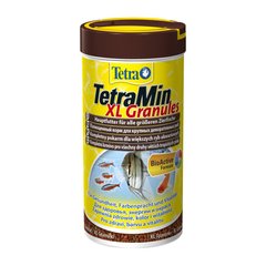Сухий корм для акваріумних риб Tetra в гранулах «TetraMin XL Granules» 250 мл (для всіх акваріумних риб) - masterzoo.ua