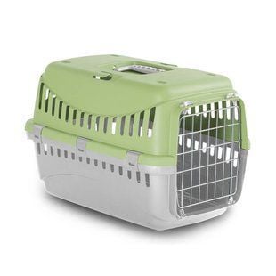 Переноска для собак MP Bergamo Gipsy 1 Small 46x31x32 см - светло-зеленый - masterzoo.ua