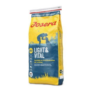 Сухой корм для собак Josera Light & Vital 15 кг - домашняя птица - masterzoo.ua