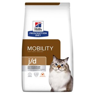 Сухой корм для кошек Hill’s Prescription Diet Mobility j/d 1,5 кг - курица - masterzoo.ua